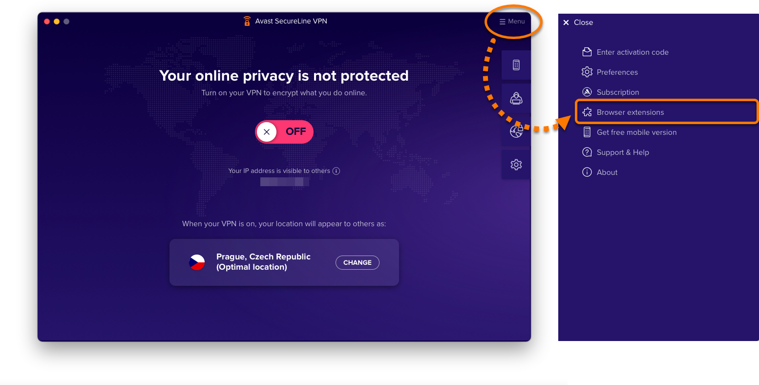 is avast secure line vpn safe for mac